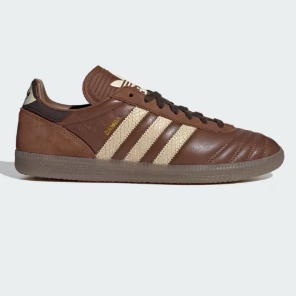 adidas Originals Brown and Cream Sneakers